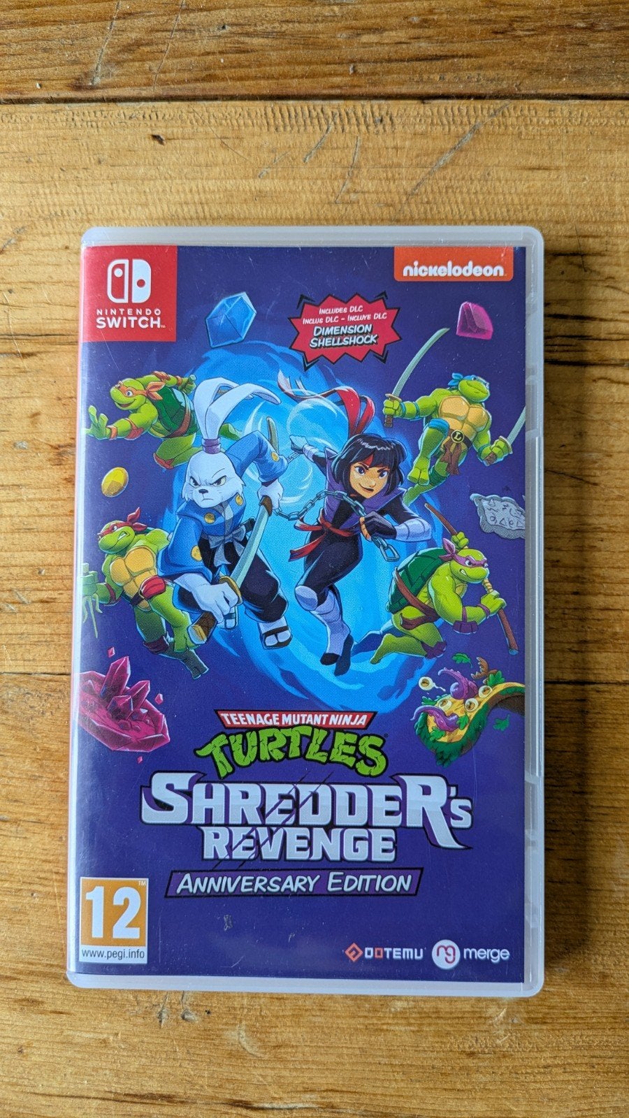TMNT Shredder's Revenge Anniversary Edition Switch, Ophalen of Verzenden, Gebruikt, Switch Original, Met games
