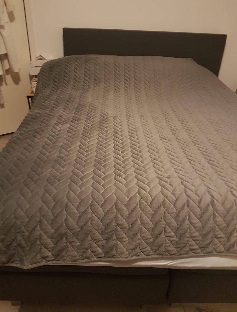 Boxspring, Ophalen, Gebruikt, Tweepersoons, 200 cm