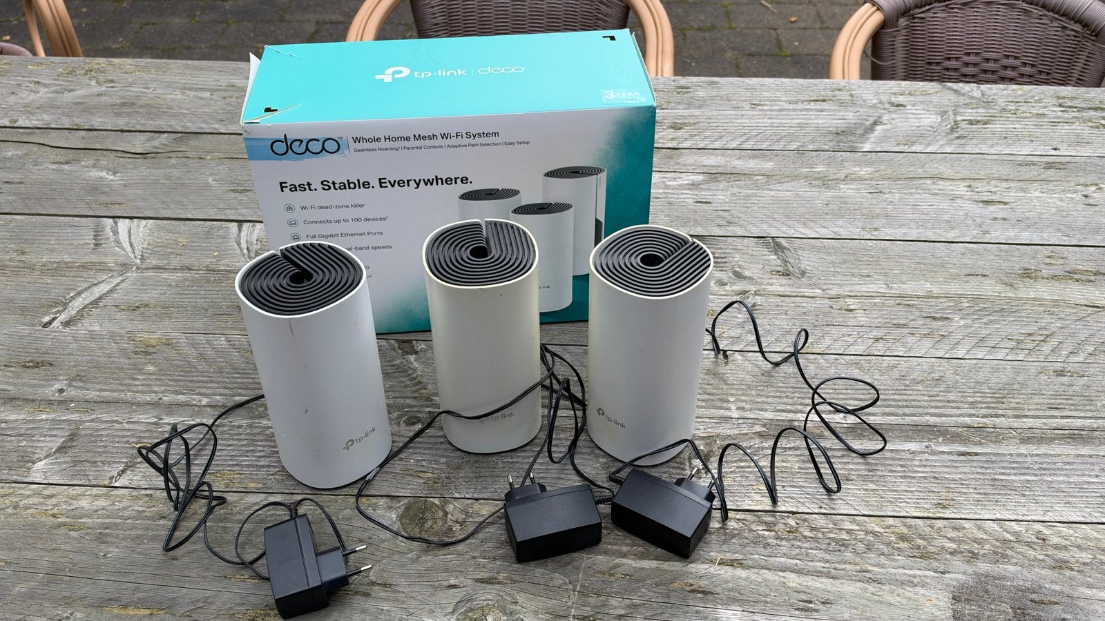 TP-Link Deco Whole Home Mesh Wi-Fi Systeem (3 stuks), Ophalen, Zo goed als nieuw, Router