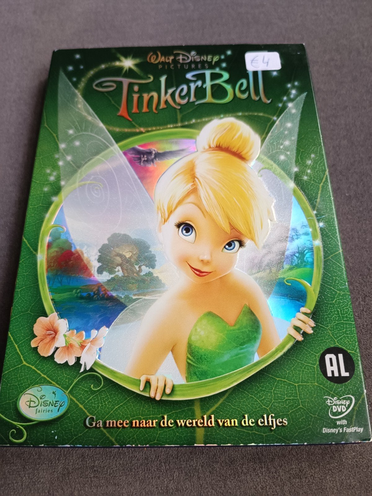 Tinkerbell - dvd, Alle leeftijden, Ophalen of Verzenden, Zo goed als nieuw, Europees