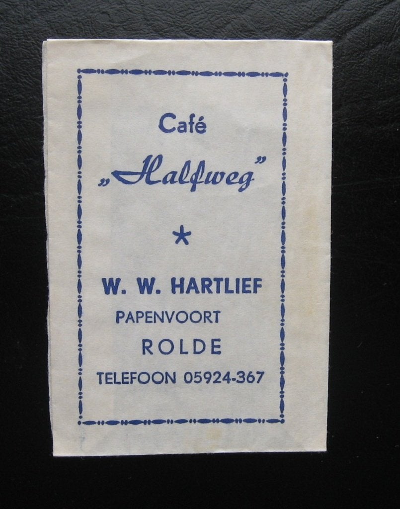 3736 Rolde - Cafe Halfweg, Verzamelen, Verzenden, Nederland