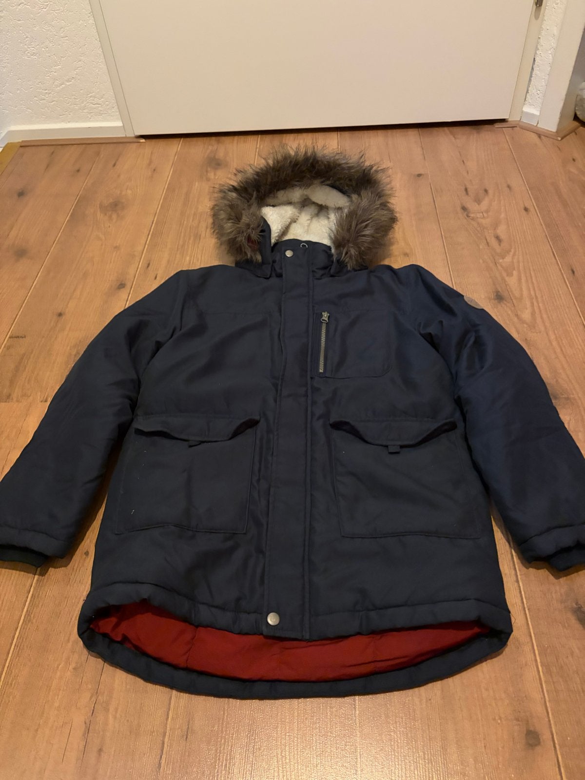 Name IT Warme winterjas voor kinderen - Maat 152, Ophalen, Gebruikt, Jongen, Jas