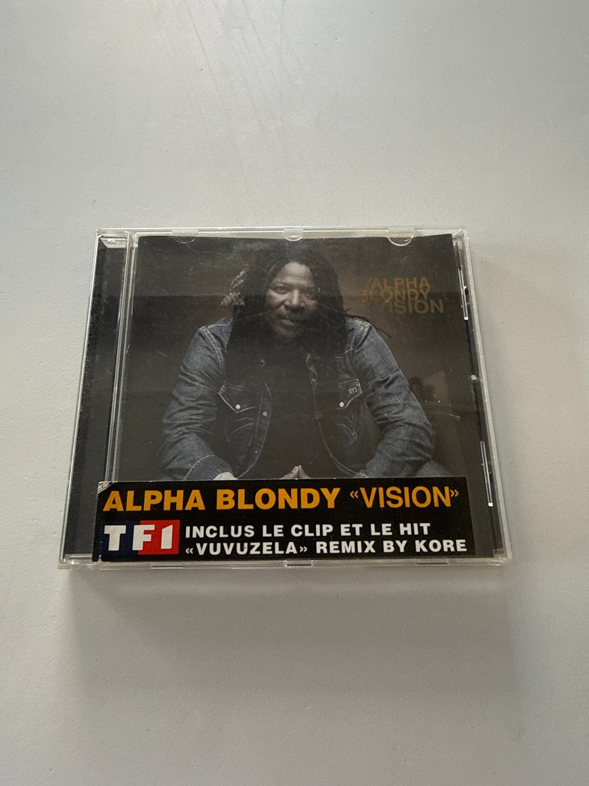 Alpha Blondy - Vision CD (Inclusief clip en hit 'Vuvuzela'), Verzenden, Gebruikt, Album, Inclusief doosje