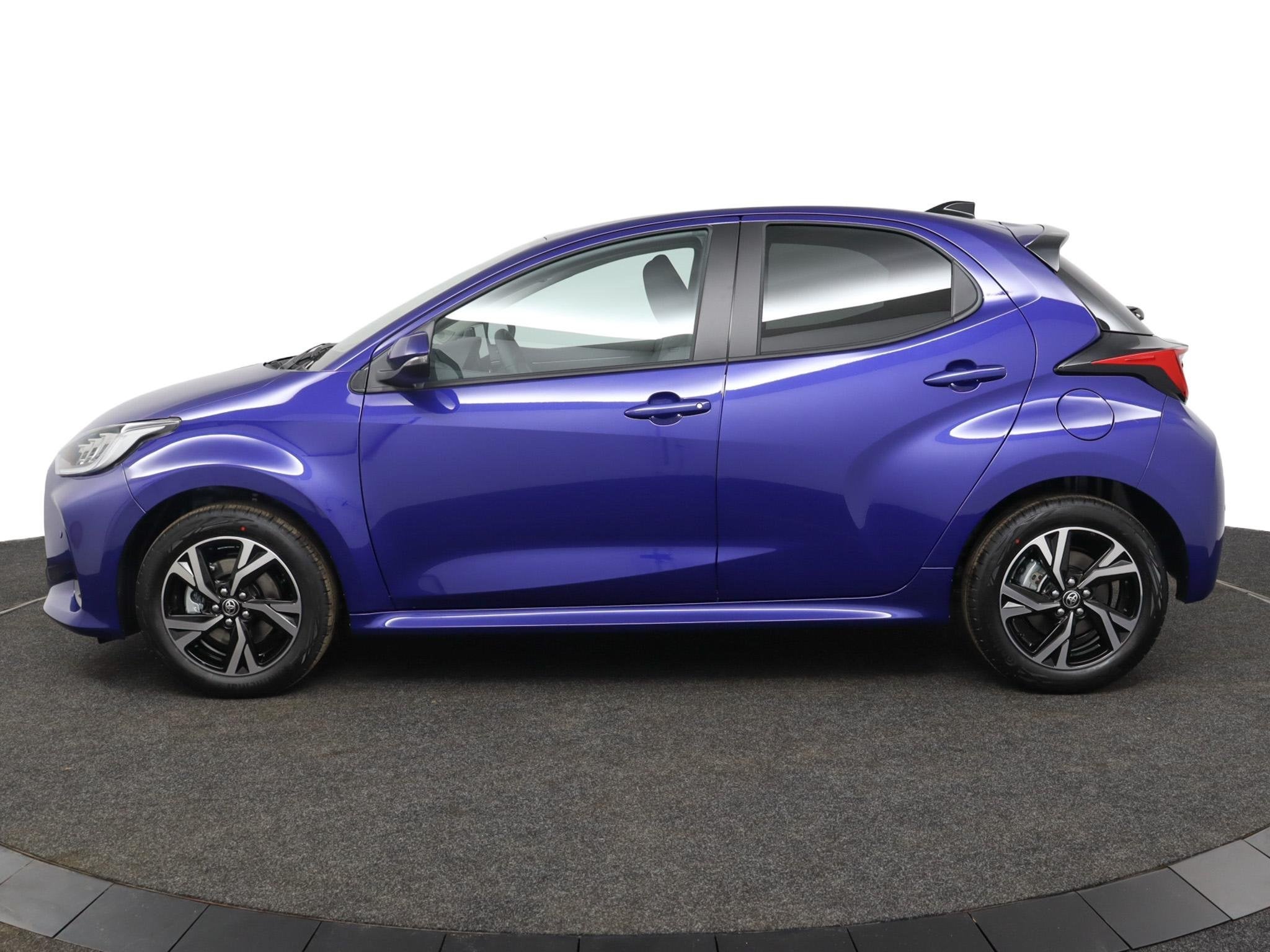 Toyota Yaris 1.5 Hybrid 115 Dynamic | Adaptive Cruise Contro, 12 maanden, Blauw, Bedrijf, Hybride Elektrisch/Benzine