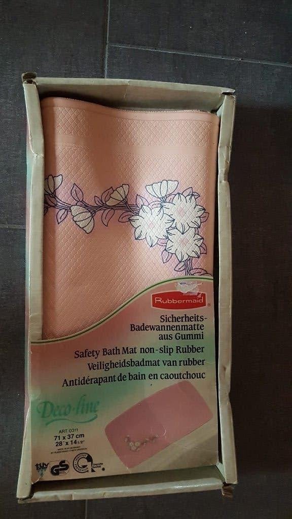Rubbermaid badmat met neksteun, Ophalen of Verzenden, Nieuw, Roze, Badmat