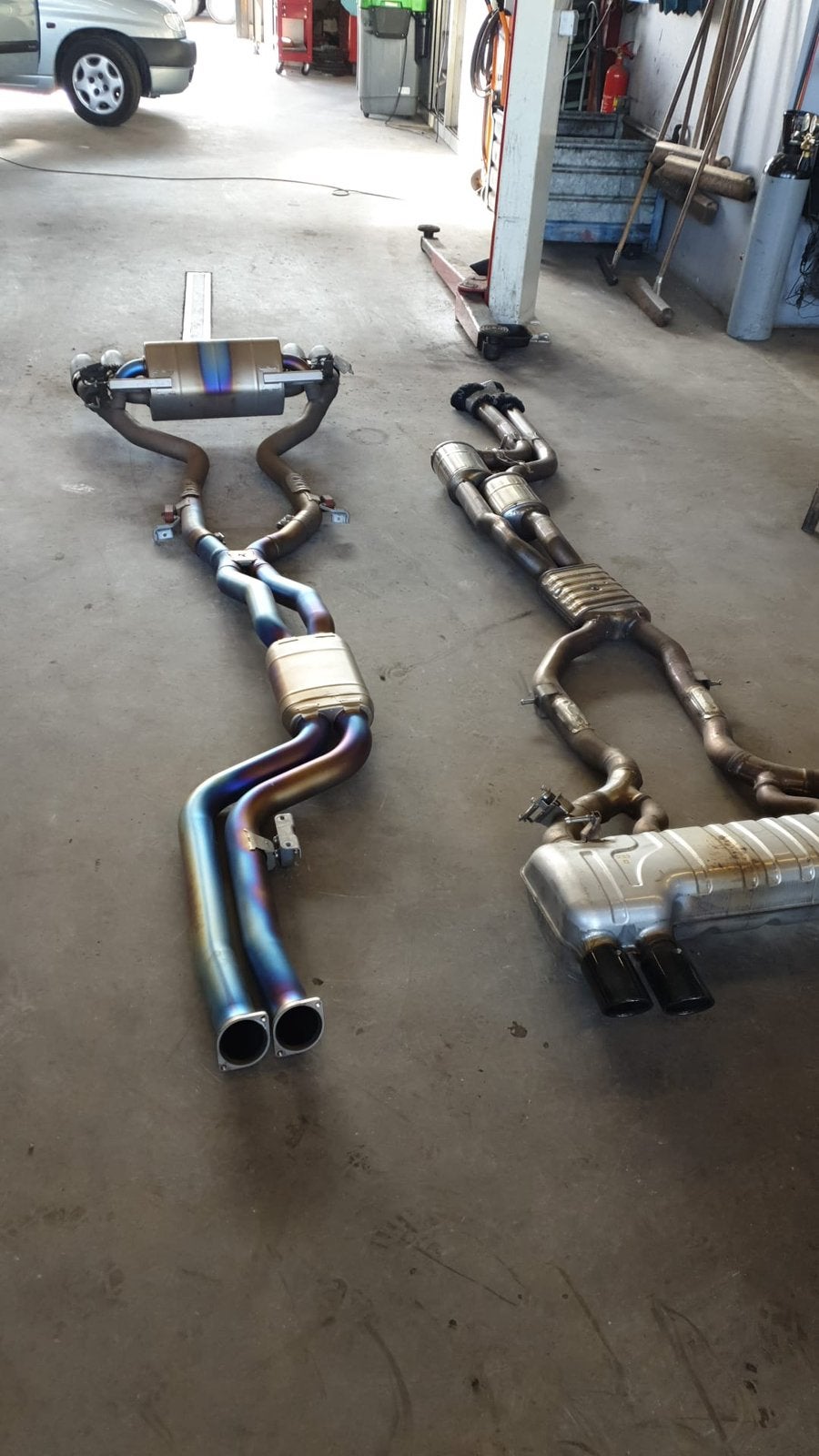 BMW M3/M4 F80/F82/F83 uitlaat Akrapovic volledig titanium, Ophalen of Verzenden, Gebruikt, BMW