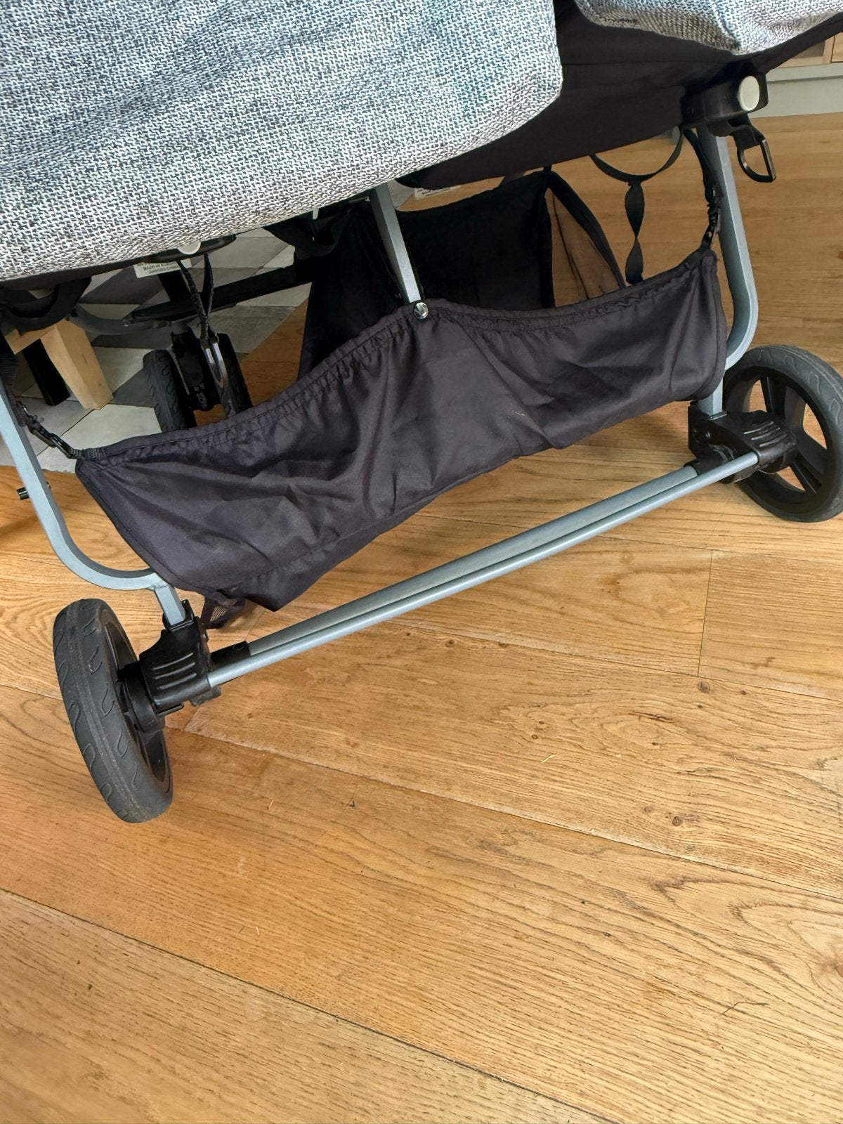 Zoe Trio Stroller met nieuwe wielen en organizer, Gebruikt, Duowagen, Ophalen, Kinderwagen