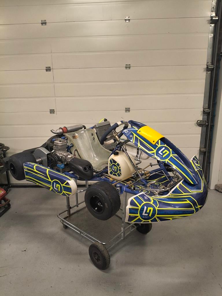 Lando Norris Four kart met X30 125cc motor. Compleet, Sport en Fitness, Karting, Ophalen of Verzenden, Kart