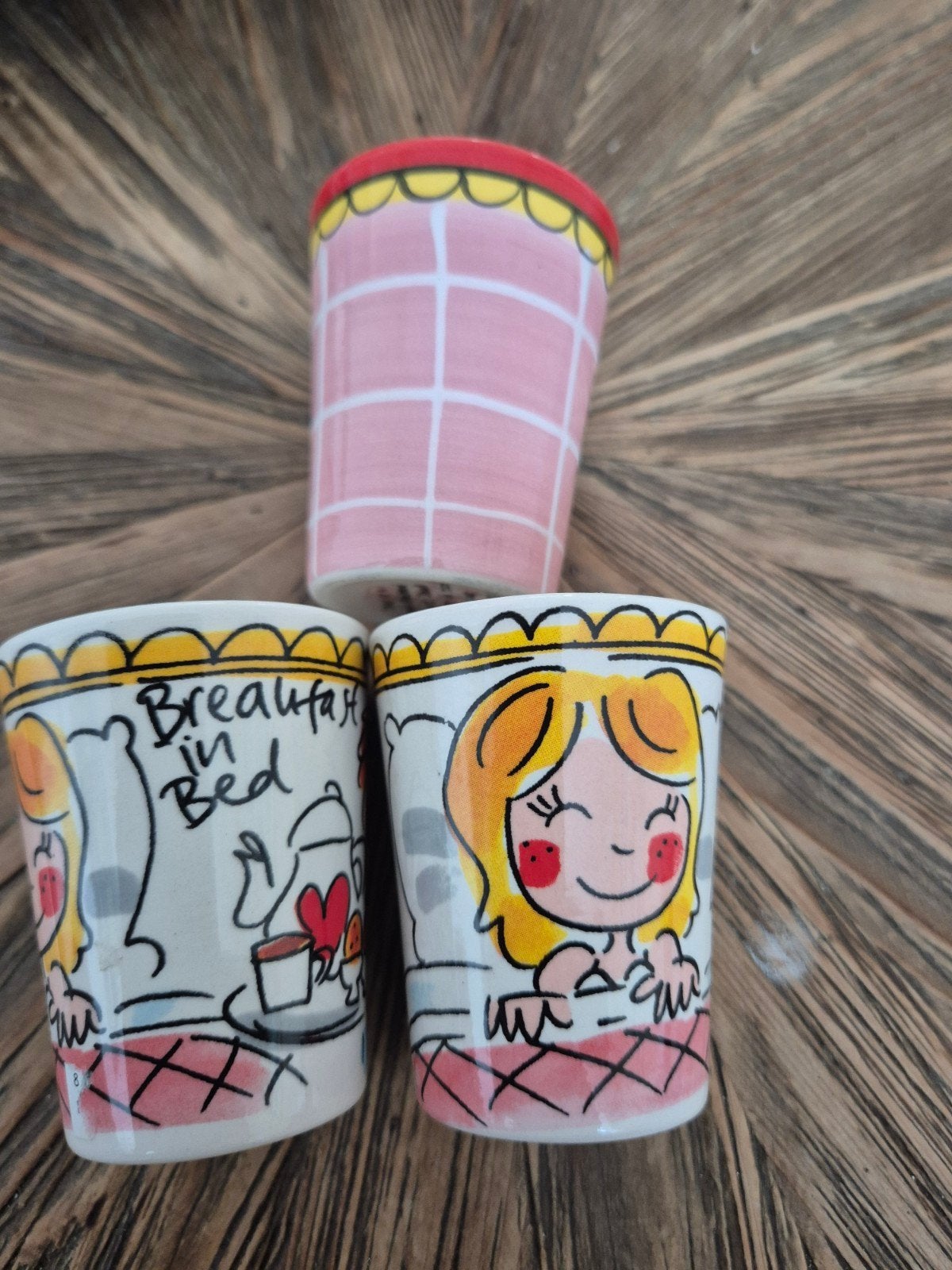Blond eierdopjes en melkkannetje, Blond Amsterdam, Overige typen, Ophalen of Verzenden, Zo goed als nieuw