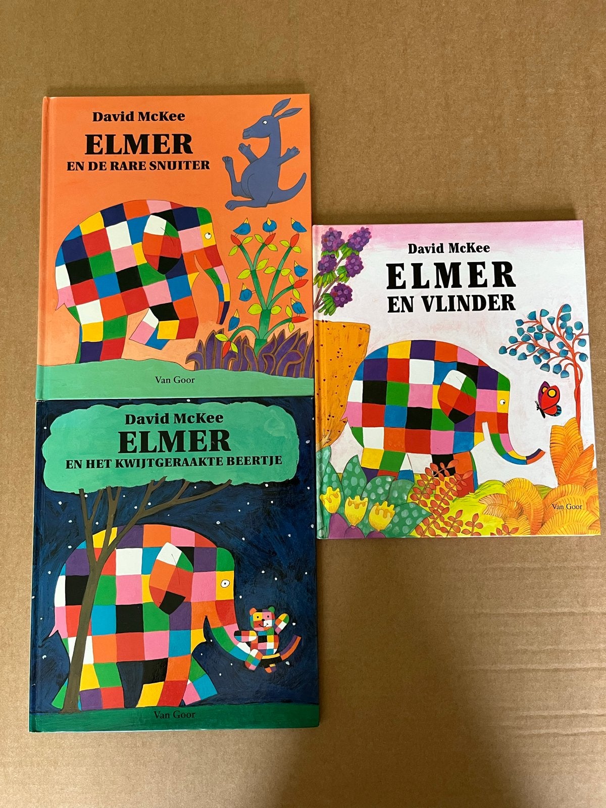 3 zo goed als nieuwe Elmer leesboekjes, Boeken, Fictie algemeen, Jongen of Meisje, Ophalen of Verzenden, Zo goed als nieuw