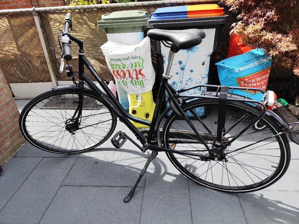 Damesfiets merk Cammelion, Gebruikt, 47 tot 50 cm, Trommelrem, Ophalen
