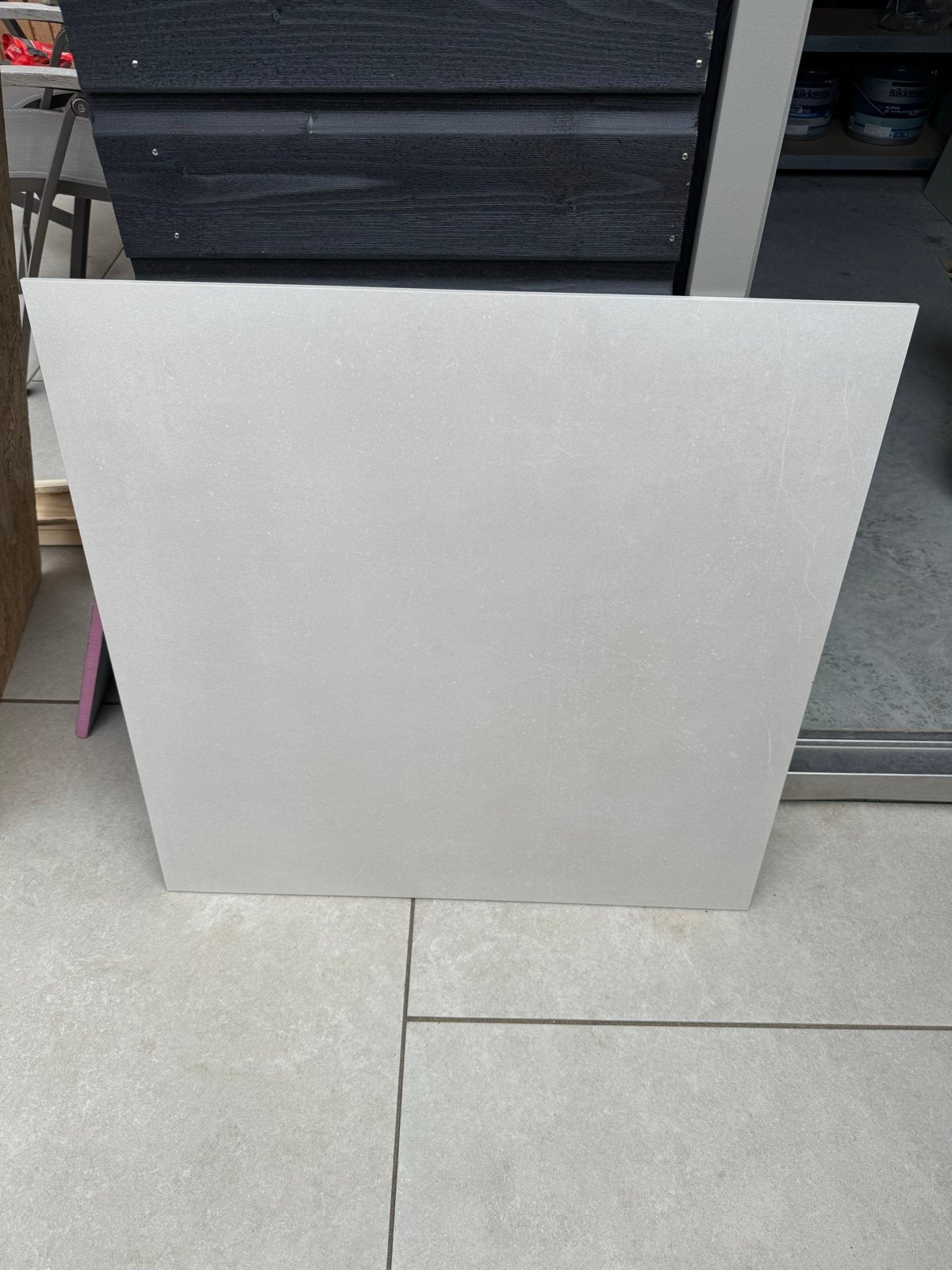 Terravito Ellino wand- en vloertegel 80x80cm Natuursteen loo, Doe-het-zelf en Verbouw, Tegels, Ophalen, 60 cm of meer, Gebruikt