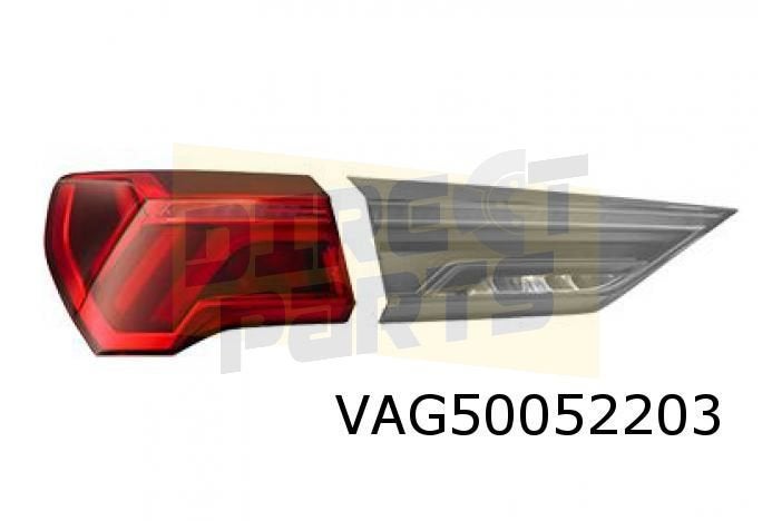 Audi Q3 (1/19-) Achterlicht Links buiten (dyn. knipperlicht), -, Verzenden, -, Nieuw