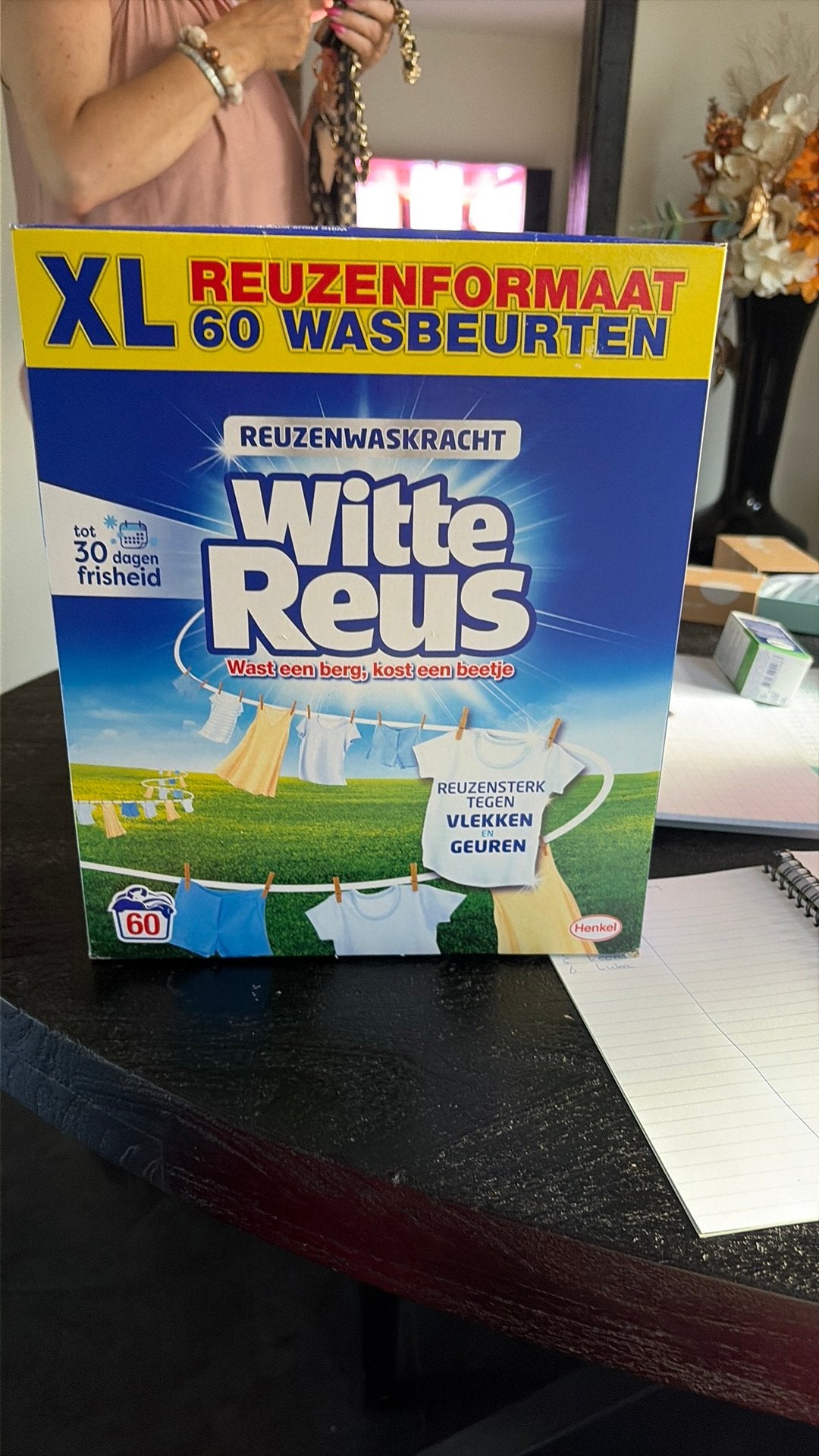 4 pakken witte reus XL Reuzen formaat, Ophalen of Verzenden
