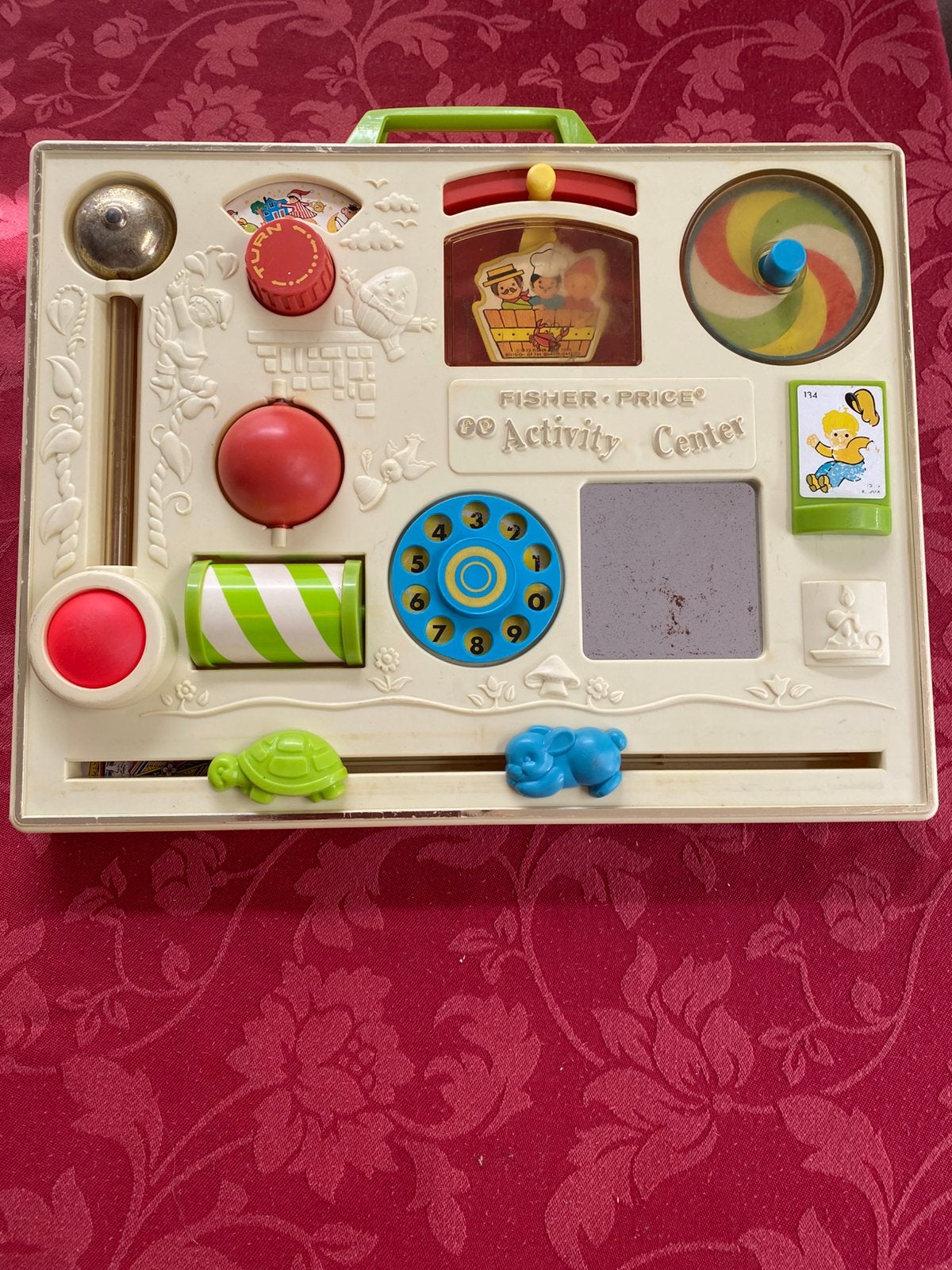 Origineel Activity Center van Fisher Price, Ophalen of Verzenden, Zo goed als nieuw, Speelset, Met geluid