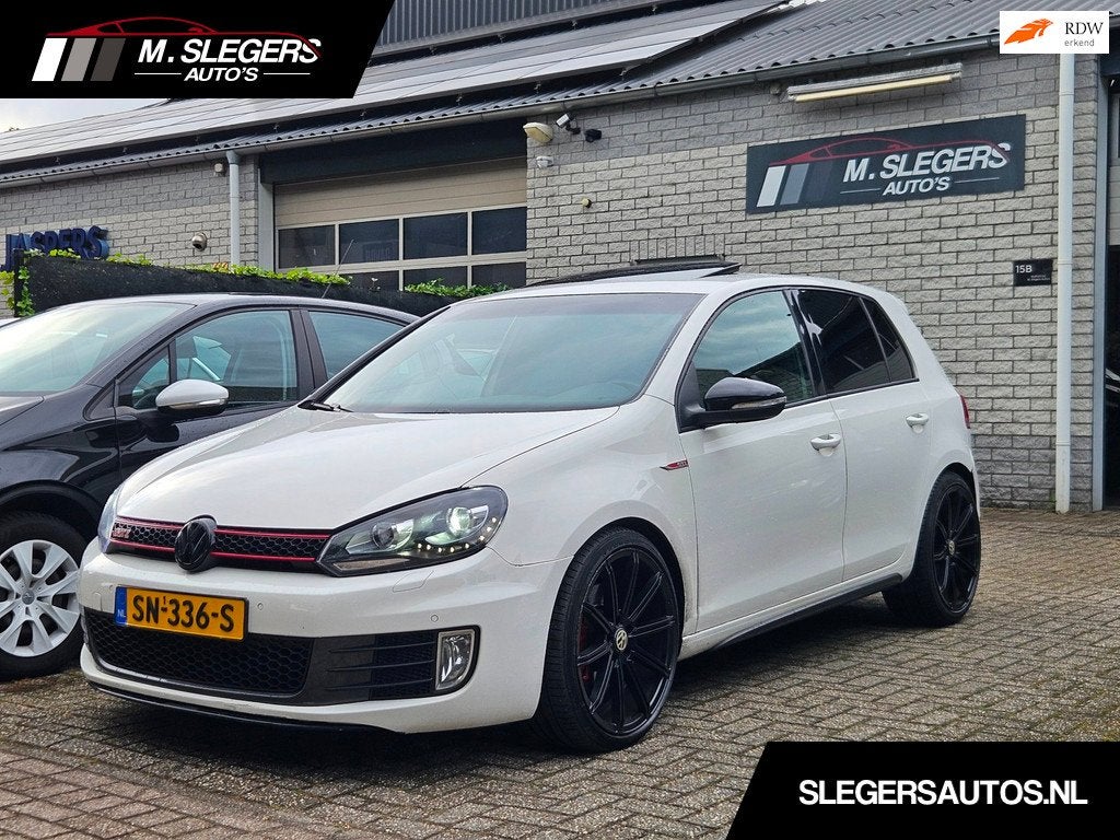 Volkswagen Golf 2.0 GTI*Automaat*Panodak*Nieuwe APK, Auto's, Euro 5, Gebruikt, 4 cilinders, Wit
