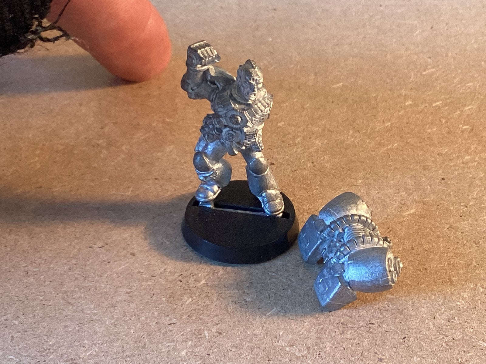 1x Space Marines; Space Marine, Jump Pack Sergeant v1 [1994], Ophalen of Verzenden, Zo goed als nieuw, Warhammer 40000, Figuurtje(s)