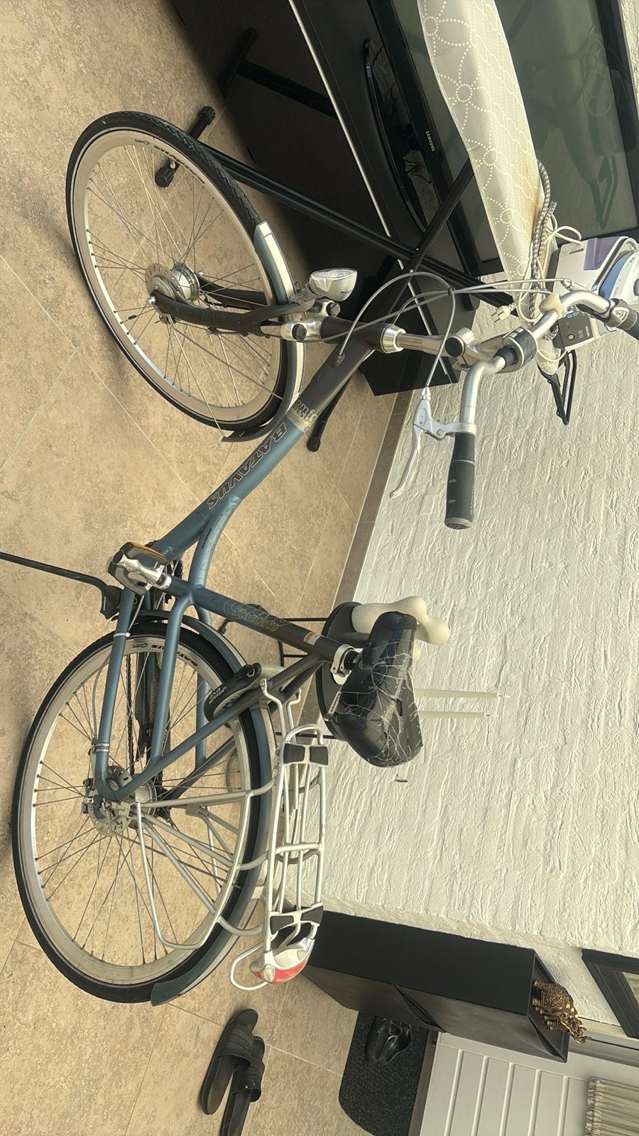 Batavus fiets - Achterlicht ontbreekt, zadel gescheurd, Ophalen, Gebruikt, Batavus