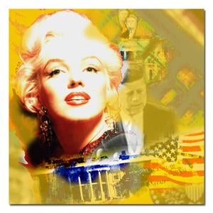 Oke Walberg - Monroe affair - 80 x 80 cm, Ophalen