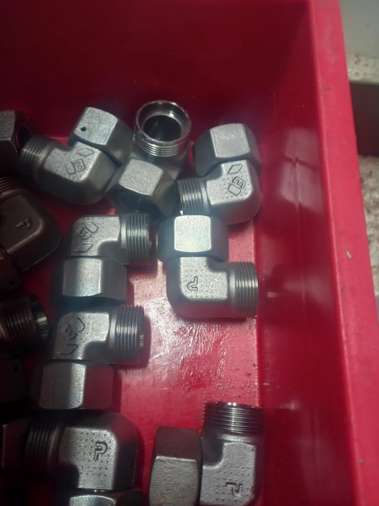 Parker Hydrauliek Koppeling Haaks Instelbaar - EW28LVITOMDCF, Ophalen of Verzenden, Nieuw