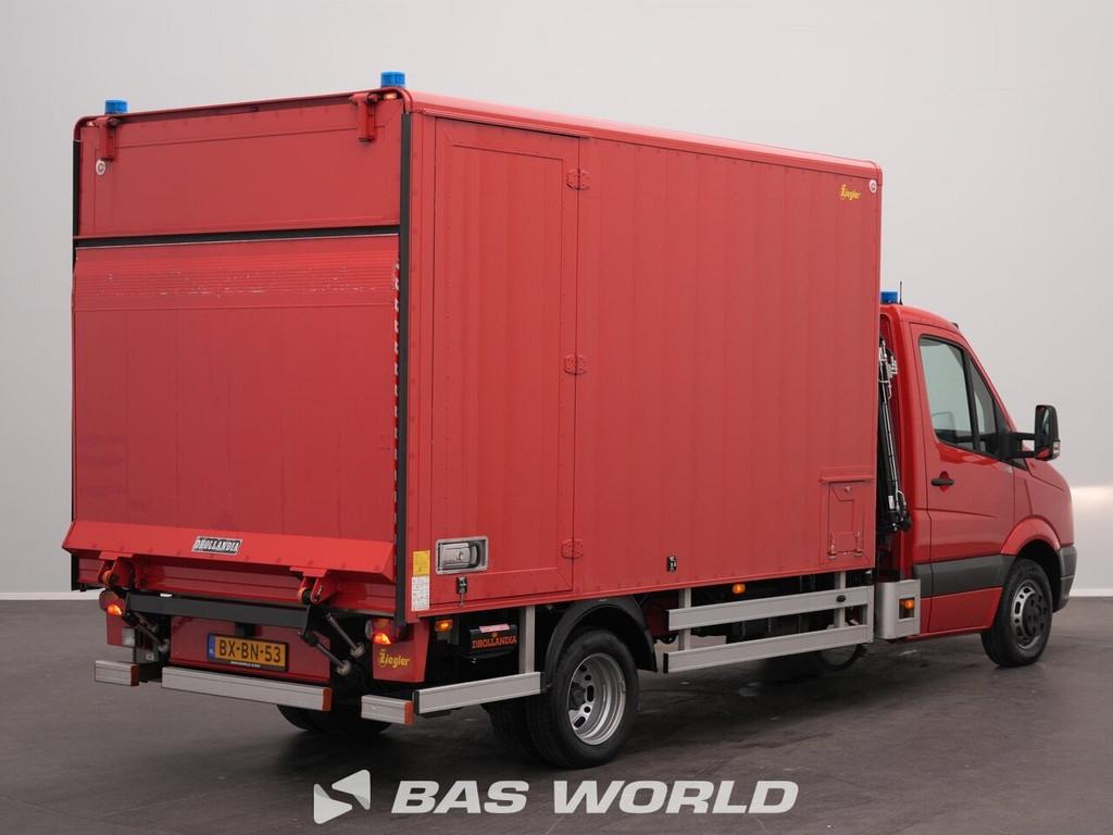 Volkswagen Crafter Hiab 013 T-2 Kraan D'Hollandia Taillift Z, Auto's, Automaat, 136 pk, Gebruikt, 2000 kg