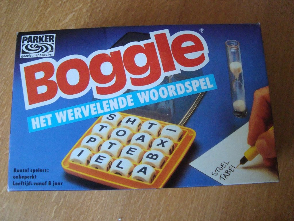 Boggle, Hobby en Vrije tijd, Ophalen of Verzenden, Zo goed als nieuw