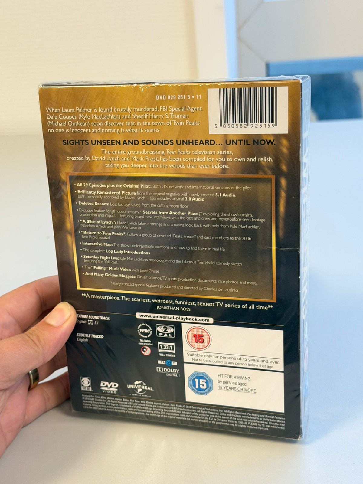 Twin Peaks Definitive Gold Box Edition DVD NIEUW SEALED, Cd's en Dvd's, Alle leeftijden, Ophalen of Verzenden, Nieuw in verpakking