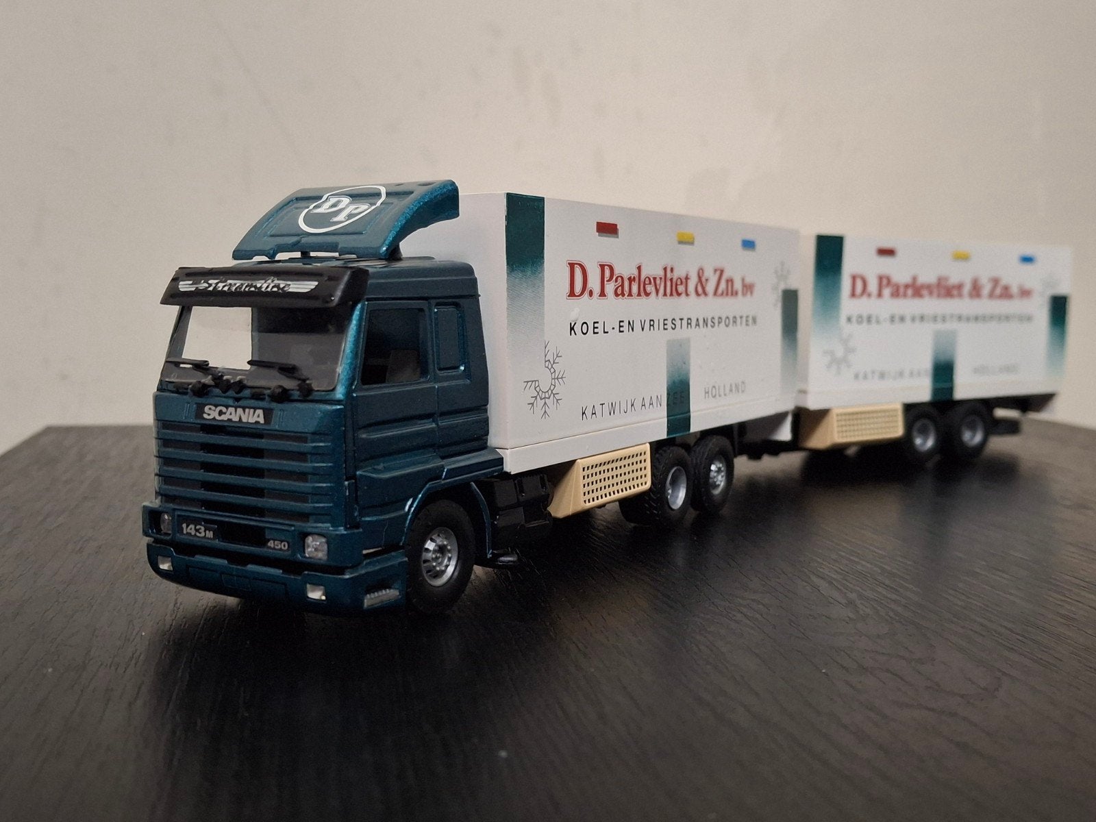 Tekno Scania Streamline D.Parlevliet Katwijk aan Zee, Ophalen of Verzenden, Zo goed als nieuw, Bus of Vrachtwagen, Tekno