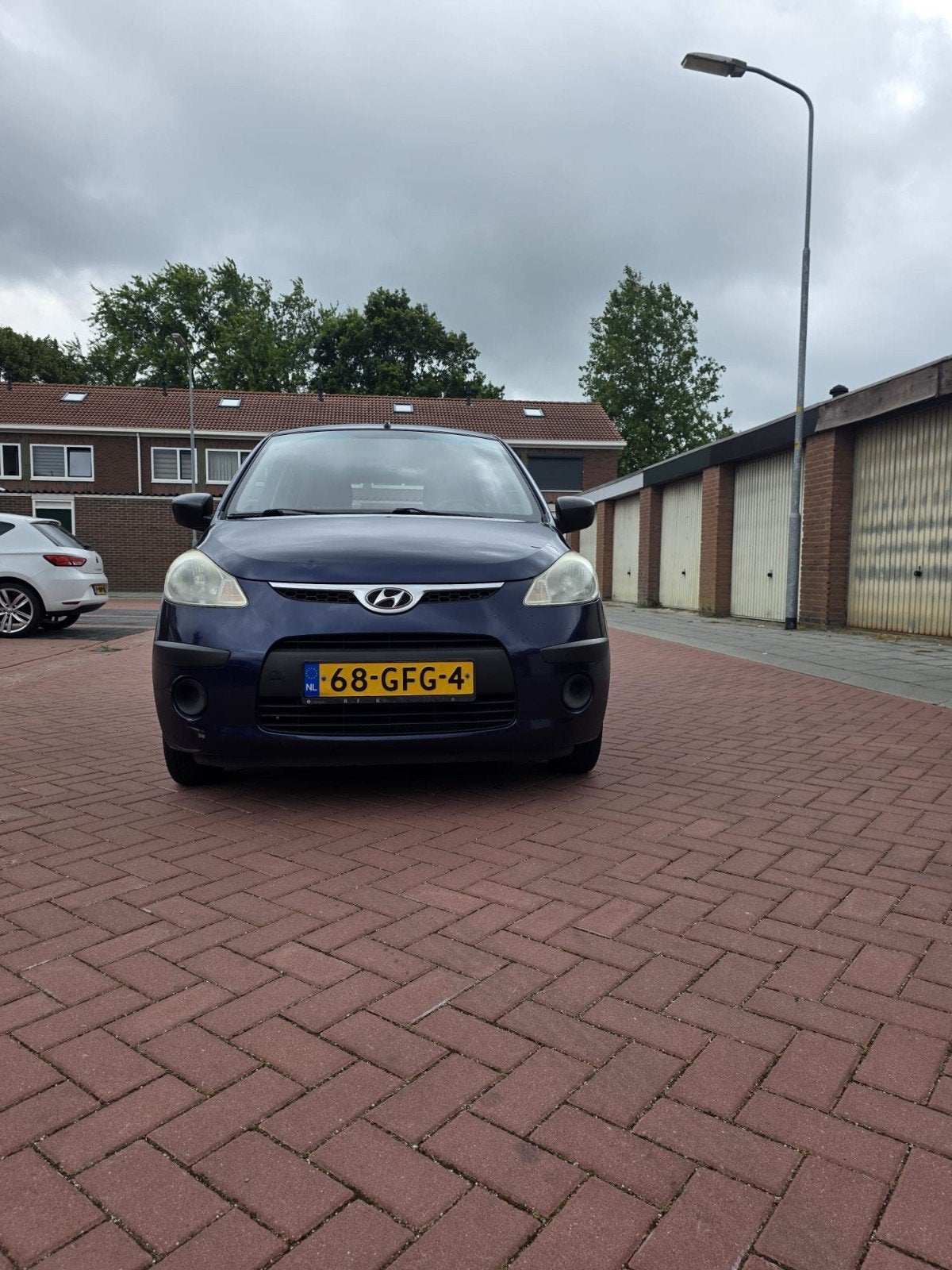 Hyundai i10 1.1 I 5DR 2008 Blauw, Voorwielaandrijving, 4 cilinders, Origineel Nederlands, I10