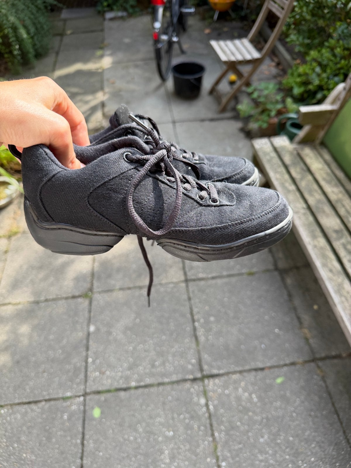 Papillon Dansschoenen Zwart Maat 36, Kinderen en Baby's, Kinderkleding | Schoenen en Sokken, Ophalen, Gebruikt, Meisje, Schoenen