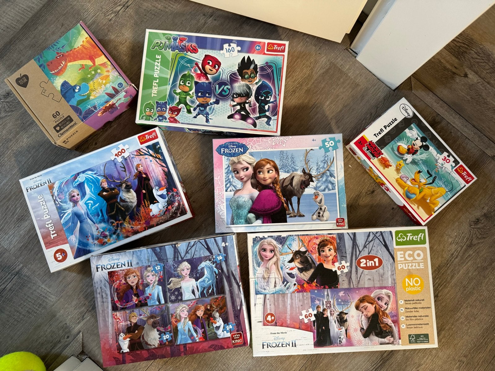 Puzzle, Ophalen, Meer dan 50 stukjes, Gebruikt, 4 tot 6 jaar