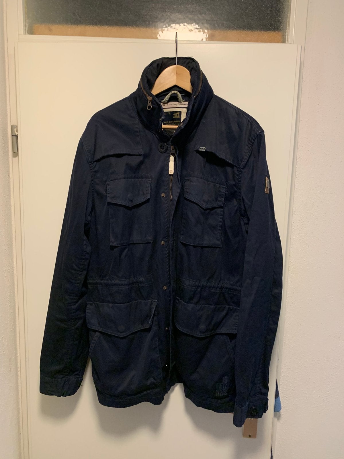 Nxs zomerjas, Kleding | Heren, Ophalen of Verzenden, Zo goed als nieuw, Maat 56/58 (XL), Blauw