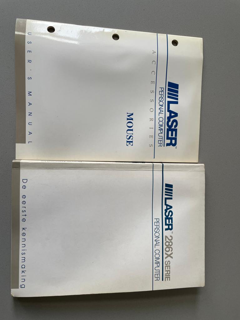 Laser Personal Computer handleidingen en diskette, Computers en Software, Vintage Computers, Ophalen of Verzenden