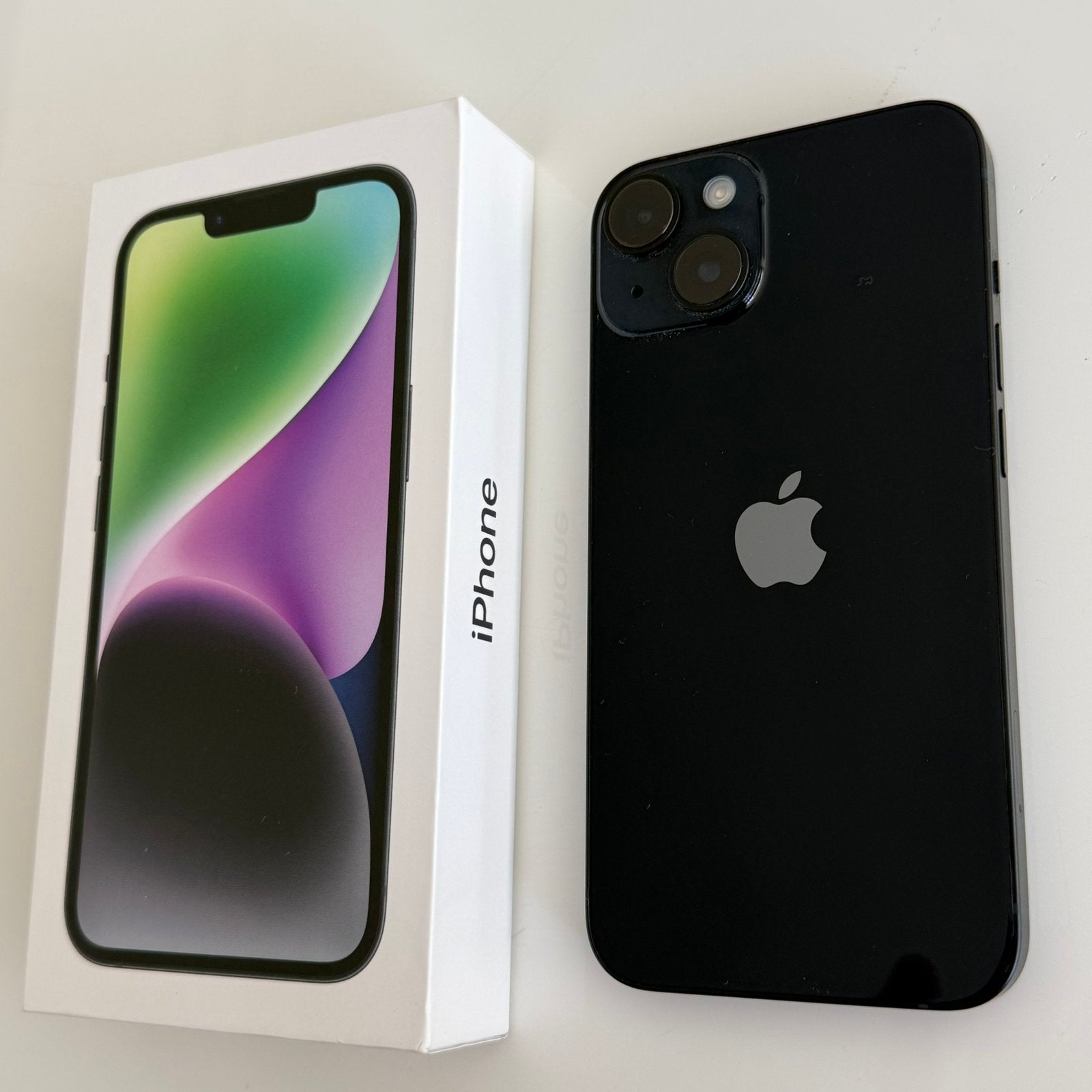 iPhone 14, 128 GB, Info@iphonereparatiebollenstreek.nl, Blauw, Ophalen of Verzenden