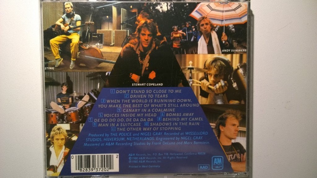The Police - Zenyatta Mondatta, Cd's en Dvd's, Ophalen of Verzenden, Zo goed als nieuw, Pop, Album