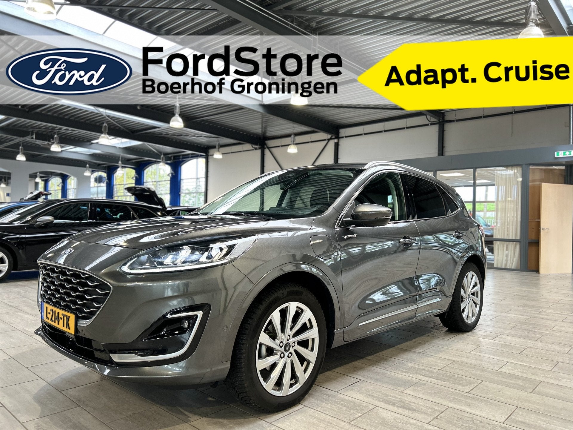 Ford Kuga 2.5 PHEV Vignale | Adapt. Cruise | Winter Pack | S, 12 maanden, 14 kWh, Gebruikt, 4 cilinders