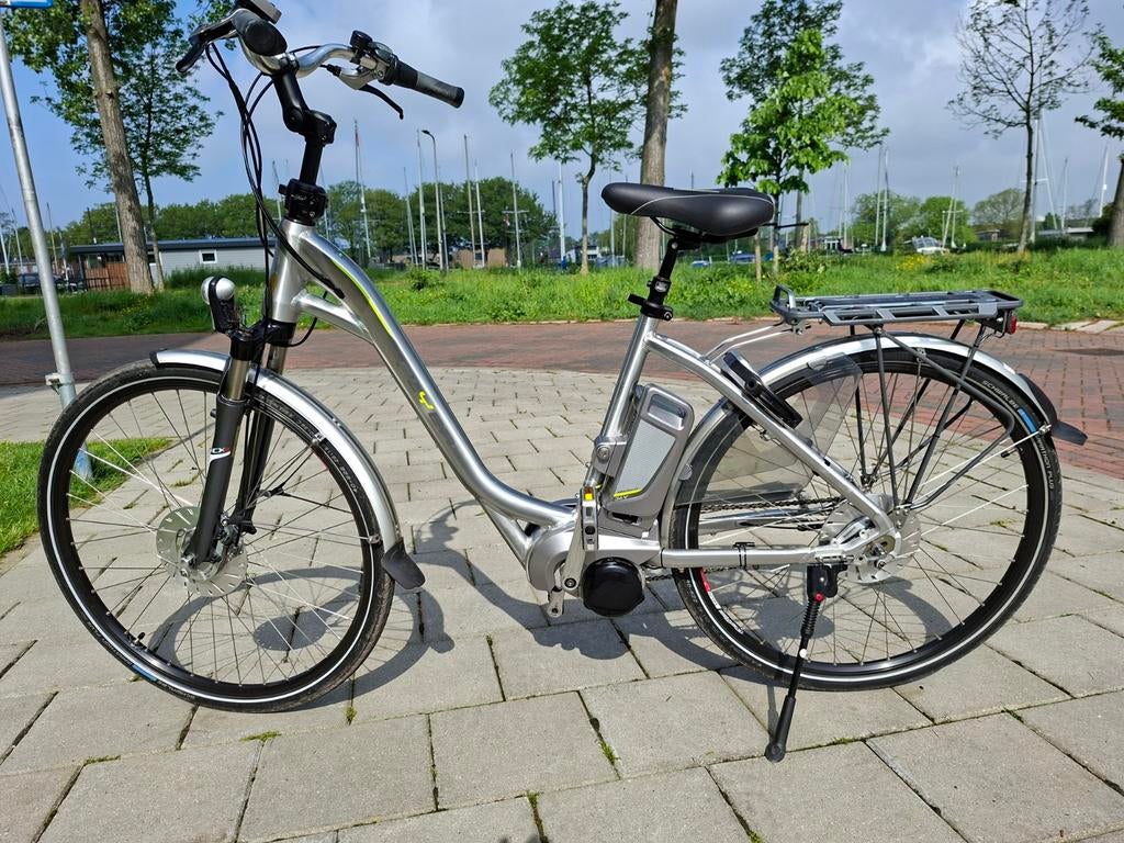 Elektrische Damesfiets,Flyer T8, middenmotor compleet, 51 tot 55 cm, Ophalen, Zo goed als nieuw, Overige merken