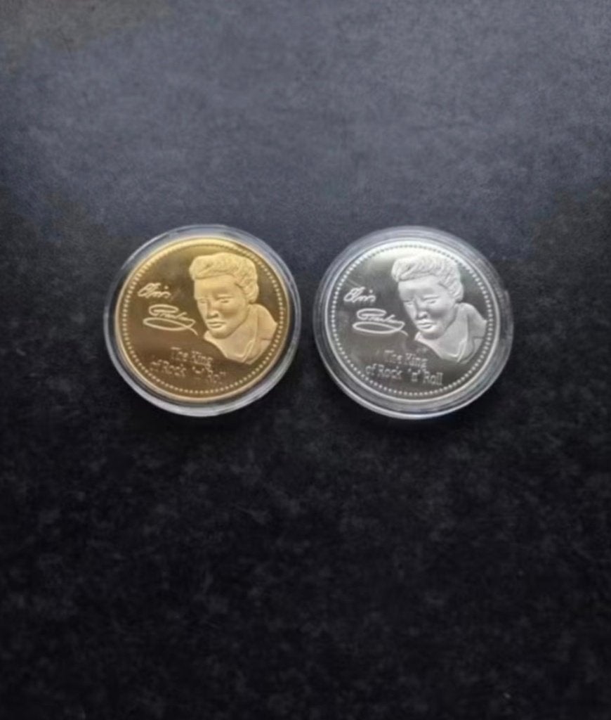 Elvis Presley The King of Rock n Roll coin / munten., Ophalen of Verzenden, Buitenland, Munten