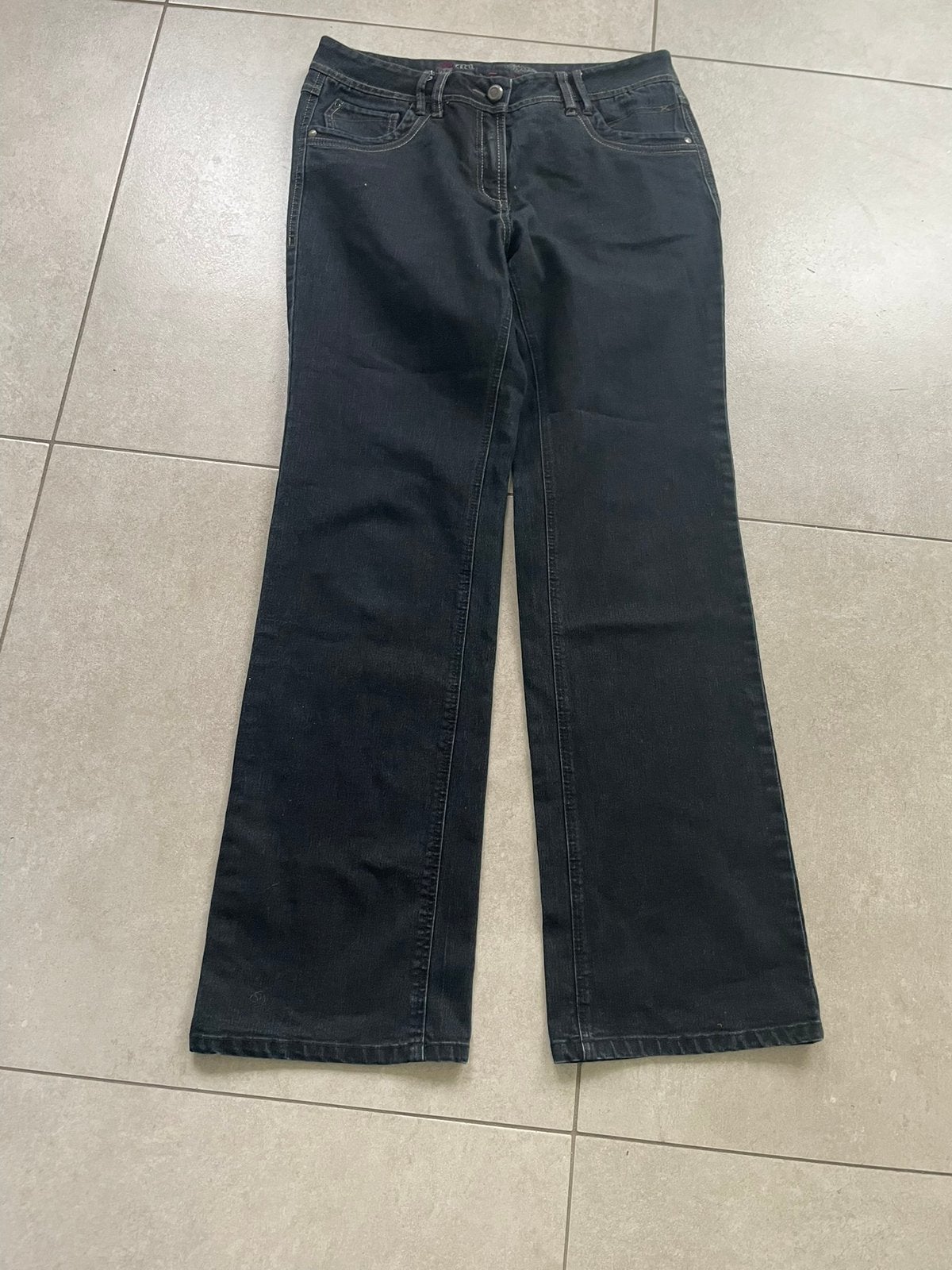 CECIL zwarte jeans TORONTO, maat 34/34, Verzenden, Zwart, Maat 46/48 (XL) of groter, Zo goed als nieuw