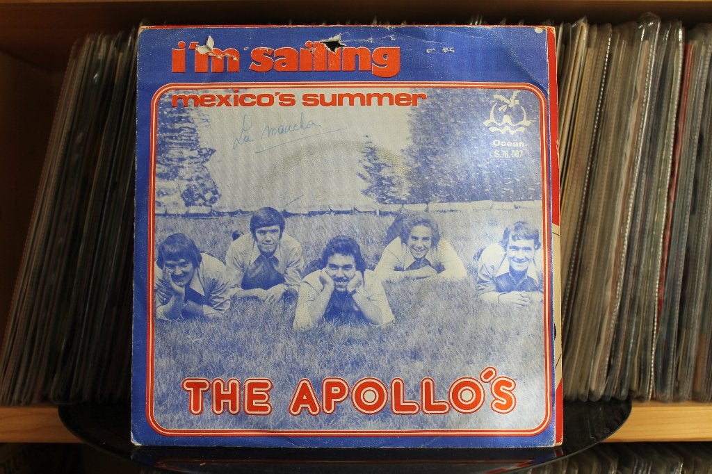7" Single Apollo's - I'm Sailing / Mexico's Summer, Cd's en Dvd's, Gebruikt, 7 inch, Ophalen of Verzenden, Pop