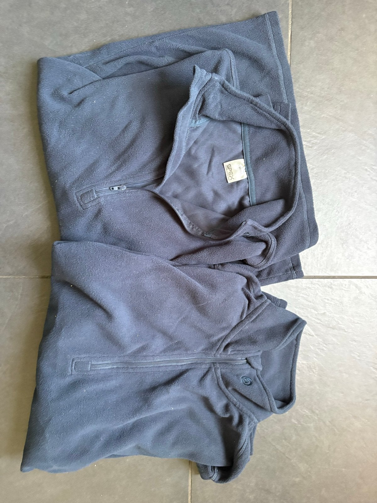 2x Spex Fleece Trui - Maat XS - Zo goed als nieuw, Ophalen of Verzenden, Zo goed als nieuw, Maat 46 (S) of kleiner, Blauw