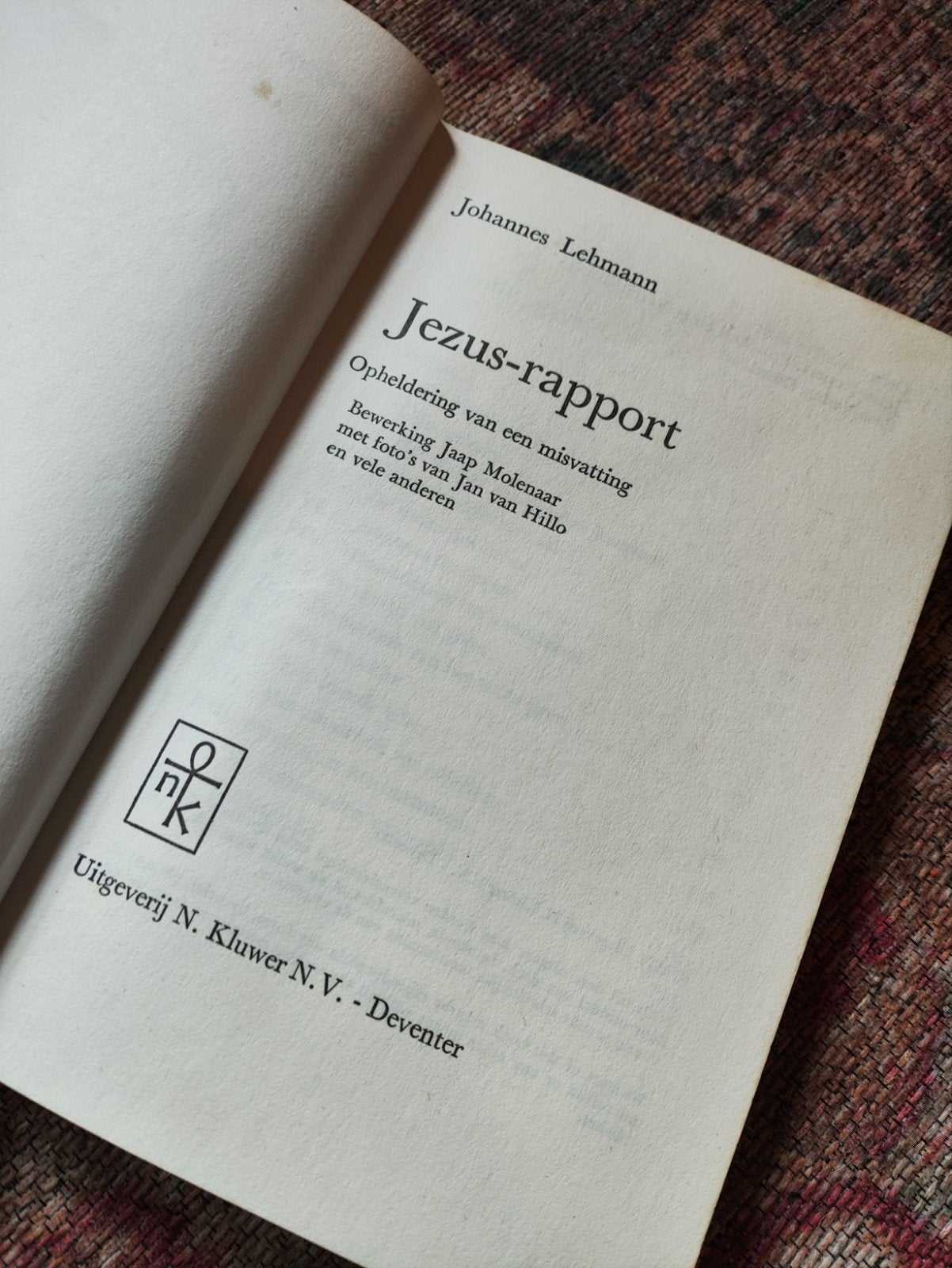 Jezus-rapport - Johannes Lehmann (1971), Boeken, Godsdienst en Theologie, Ophalen of Verzenden, Gelezen, Johannes Lehmann, Christendom | Katholiek