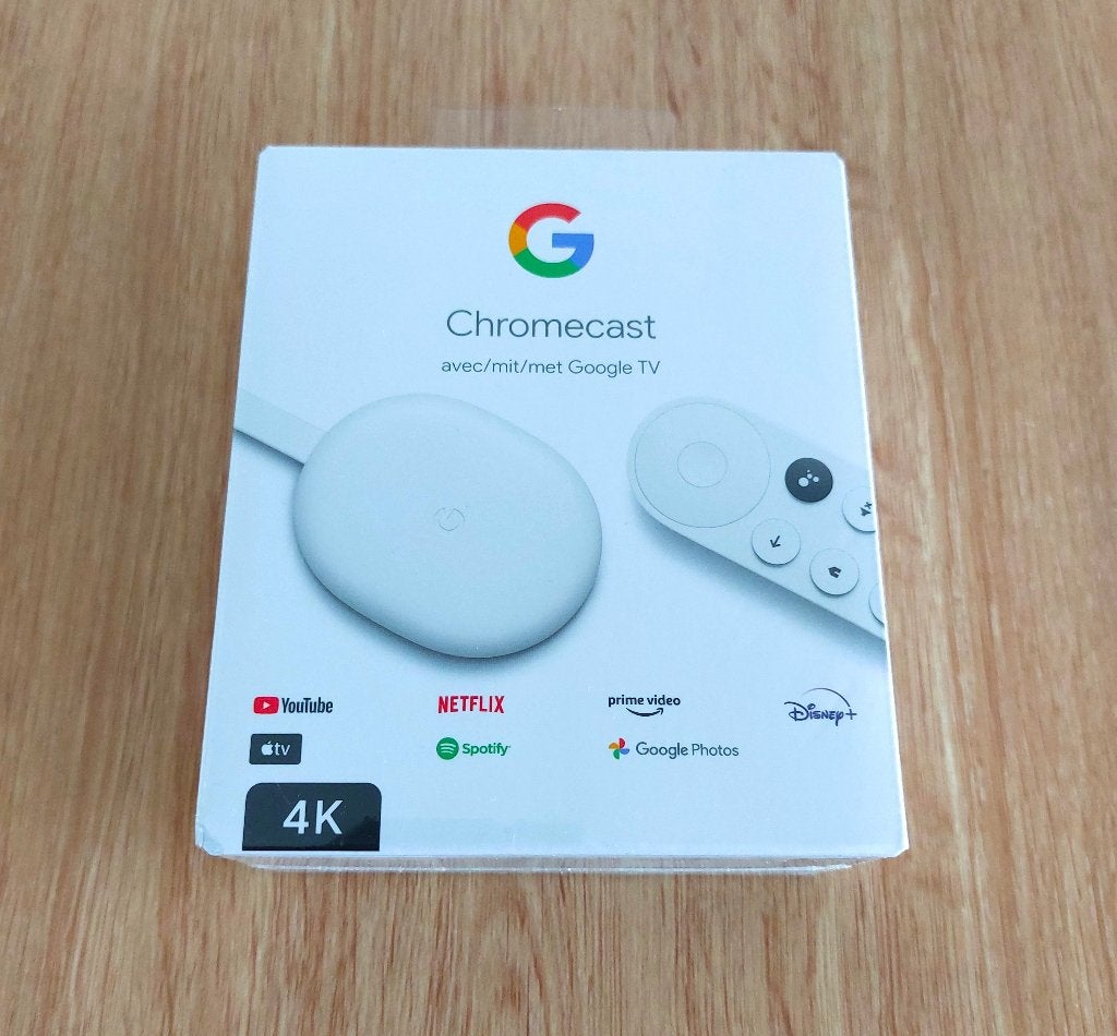 google chromecast met google tv 4K in plastic seal, Ophalen of Verzenden, Nieuw, HDMI, Minder dan 500 GB