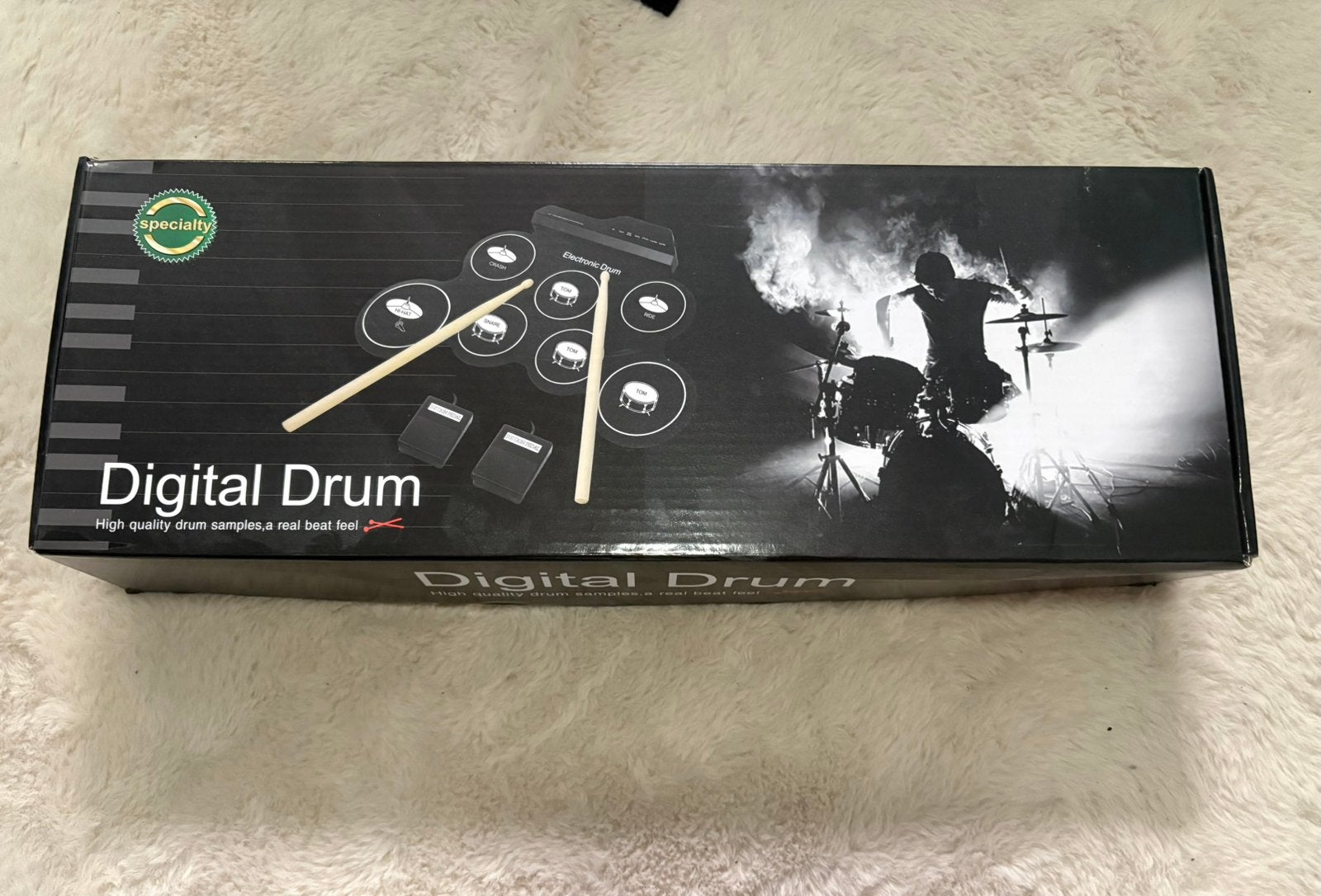 Opvouwbare digitale drumset – Digital Drum zgan, Muziek en Instrumenten, Ophalen of Verzenden, Zo goed als nieuw, Overige merken