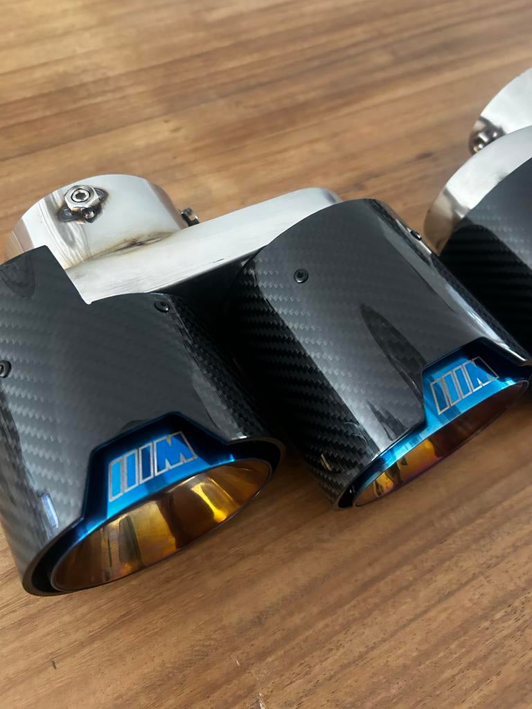 BMW G05/G06 Uitlaat Tips Carbon M Performance Look, Ophalen of Verzenden, Nieuw, BMW