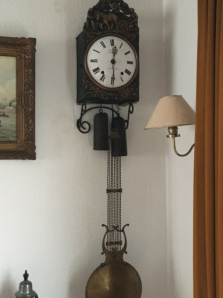 Comtoise klok, Ophalen