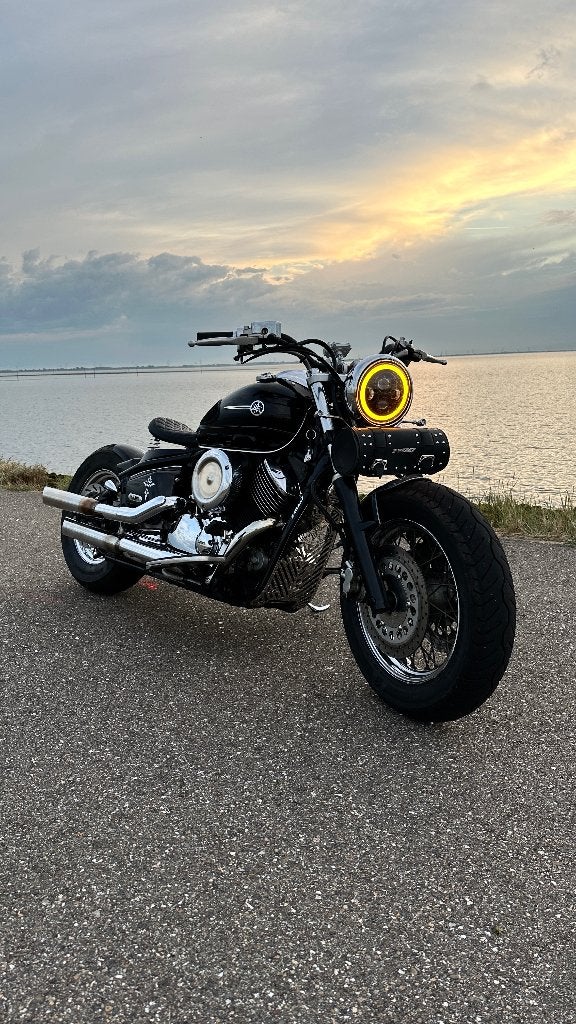 Mooiste YAMAHA XVS 1100 DragStar Classic Custom Bobber Zwart, Ophalen, Gebruikt