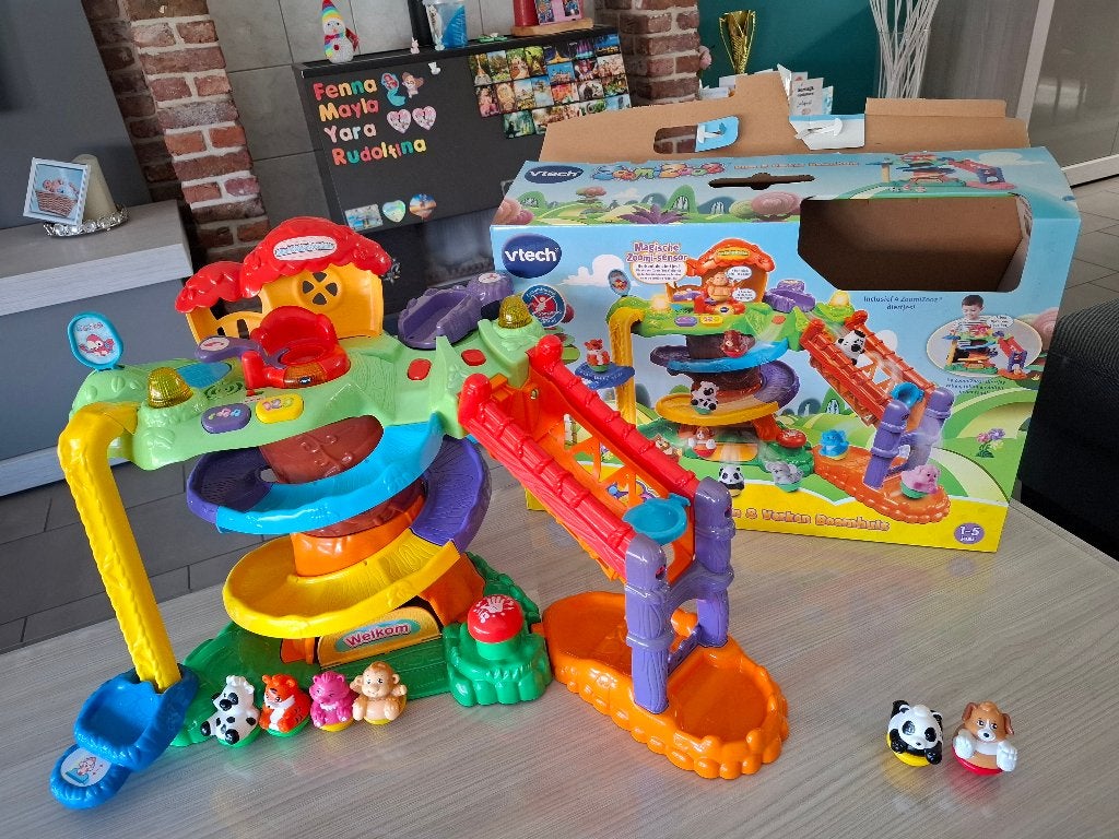 VTech ZoomiZooz: 4 volledige sets met 33 dieren, Kinderen en Baby's, Ophalen, Gebruikt, 2 tot 4 jaar