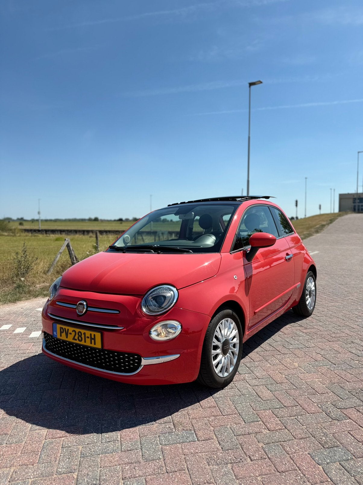 Fiat 500 0.9 TwinAir | Dealeronderhouden | Nieuwe APK | 2017, Auto's, Voorwielaandrijving, Stof, 31 €/maand, 905 kg