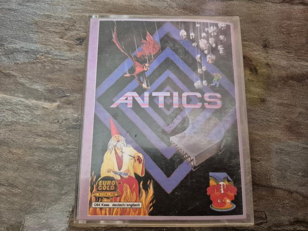Commodore 64 C64 Kassette Game Antics - Retro Gaming, Gebruikt, Overige genres, 1 speler, Ophalen of Verzenden